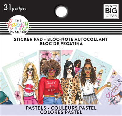 Tiny Sticker Pad - Rongrong - Pastel