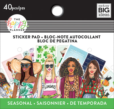 Tiny Sticker Pad - Rongrong - Seasonal