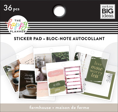 Tiny Sticker Pad - Farmhouse