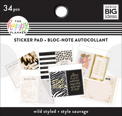 Tiny Sticker Pad - Wild Styled