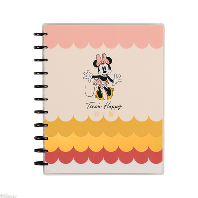 2025–2026 Disney Mickey Mouse & Friends Customizable Teacher Planner - Big Teacher Layout - 12 Months