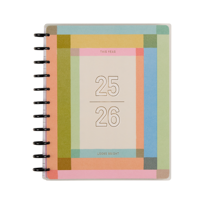 2025–2026 Book Club Customizable Teacher Planner - Big Teacher Layout - 12 Months