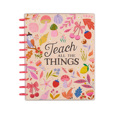 2025–2026 Teaching Seasons Customizable Teacher Planner - Big Teacher Layout - 12 Months