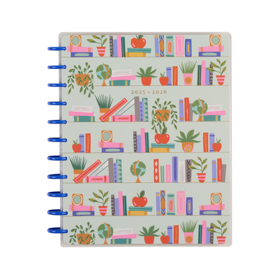 2025–2026 Teaching the Future Customizable Teacher Planner - Big Teacher Layout - 12 Months