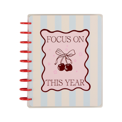 2025–2026 Everyday Coquette Customizable Planner - Classic Dashboard Layout - 12 Months