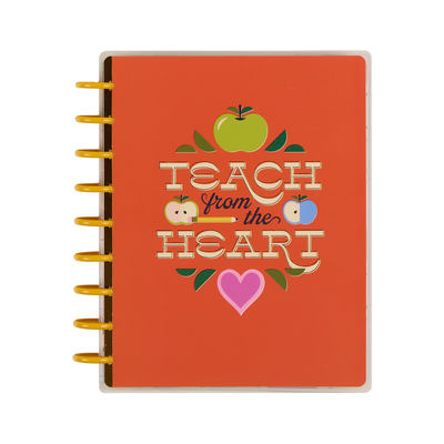 2025–2026 Mod Teacher Customizable Teacher Planner - Classic Teacher Layout - 12 Months