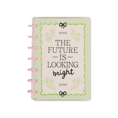 2025–2026 Everyday Coquette Customizable Planner - Mini Horizontal Layout - 12 Months