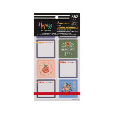 Teachers Are Heroes - Value Pack Stickers - Big