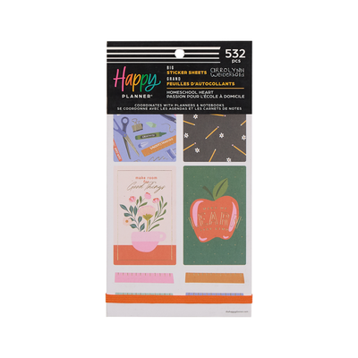Homeschool Heart - Value Pack Stickers - Big