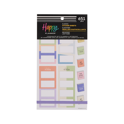 Reading - Value Pack Stickers