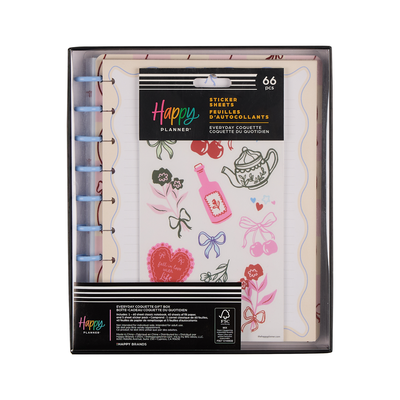 Everyday Coquette - Classic Notebook + Filler Paper + Sticker Bundle