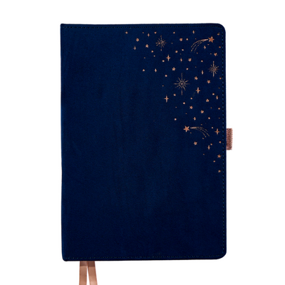 Velvet Stargazer - Dotted Lined Happy Journal® - 80 Sheets - 160GSM Paper