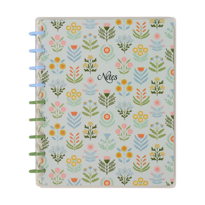 Cottage Charm - Dotted Lined + Dot Grid Classic Notebook - 60 Sheets