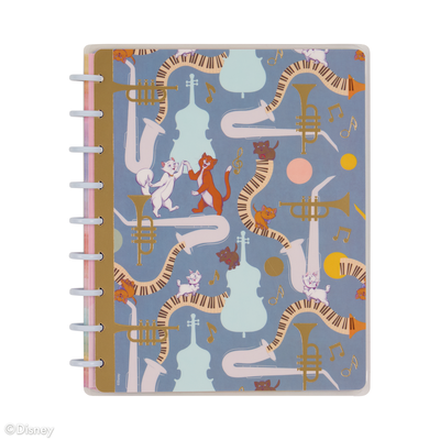 Disney The Aristocats - Dotted Lined Classic Notebook - 60 Sheets