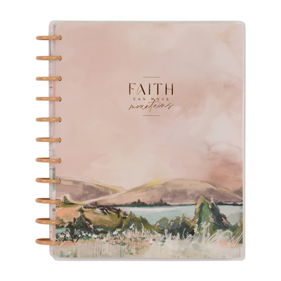 2025–2026 Flourish in Faith Customizable Planner - Big Faith Layout - 18 Months