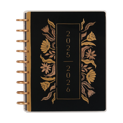 2025–2026 Krafted Florals Customizable Planner - Classic Dashboard Layout - 18 Months