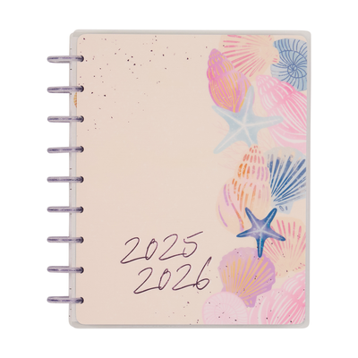 2025–2026 Shell Yeah! Customizable Planner - Classic Checklist Layout - 18 Months