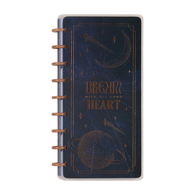 2025–2026 Starcrossed Customizable Planner - Skinny Classic Horizontal Layout - 12 Months