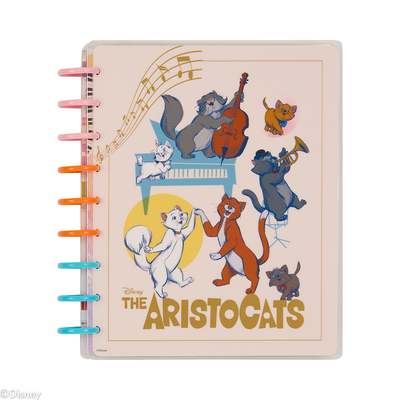 2025–2026 Disney The Aristocats Planner - Classic Vertical Layout - 12 Months