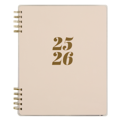 2025–2026 Mod Sketches Customizable Spiral Planner - Big Vertical Layout - 12 Months