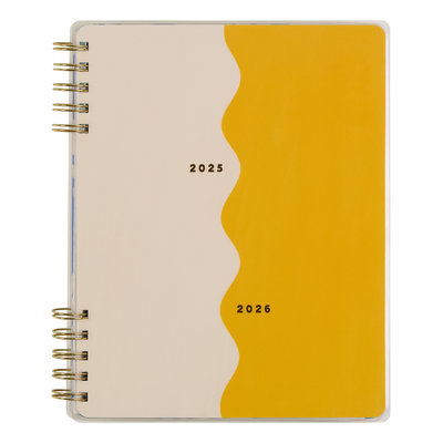 2025–2026 In the Moment Customizable Spiral Planner - Classic Vertical Layout - 12 Months