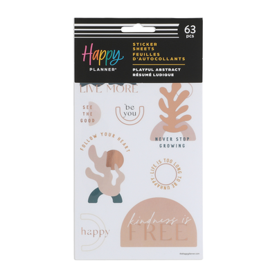 Playful Abstract  - 5 Sticker Sheets