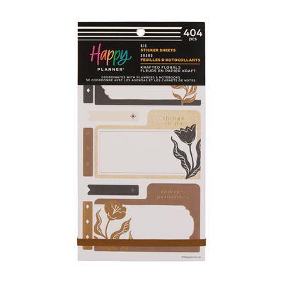 Krafted Florals - Value Pack Stickers - Big