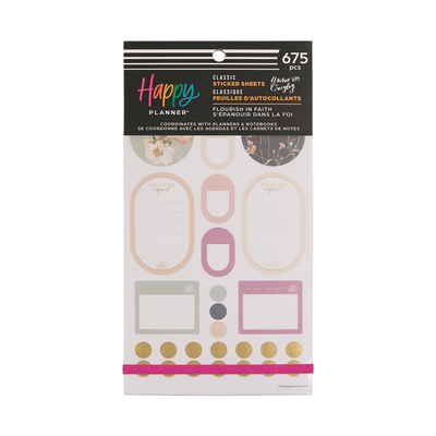 Flourish in Faith - Value Pack Stickers