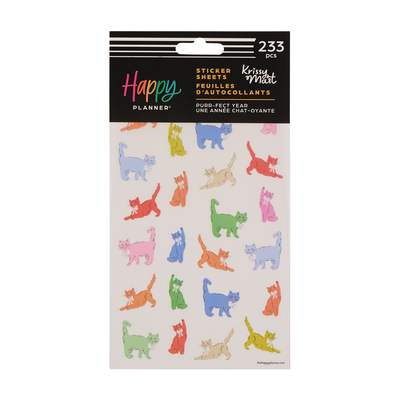 Purrfect Seasonal Cats - 10 Sticker Sheets