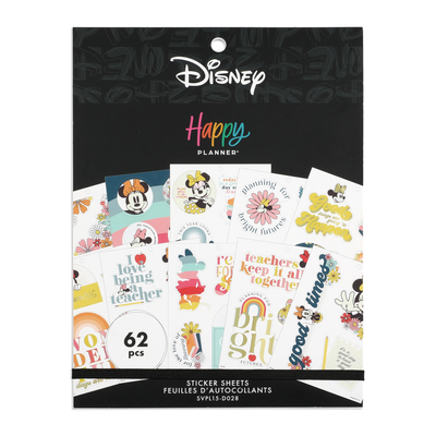 Disney Sunny Minnie Teacher - Large Value Pack Stickers